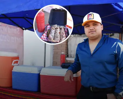 Con su negocio de Burritos Chuyita, Nicolás Flores conquista paladares en Culiacán