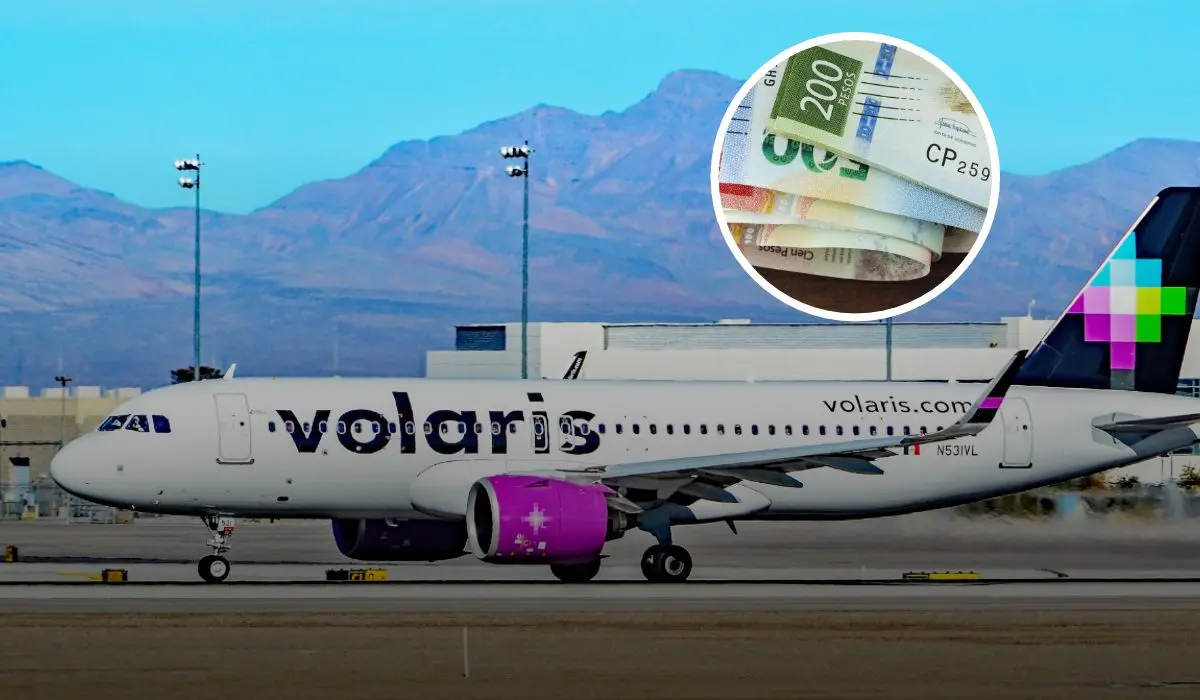 Vuelos baratos desde $29 pesos en Volaris Foto: Wikipedia