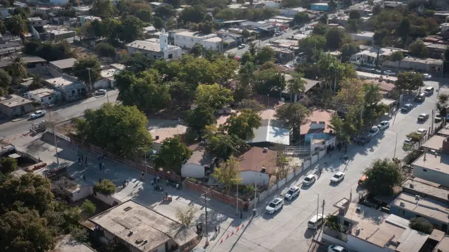 Calles seguras y mejor movilidad en la colonial Díaz Ordaz en Culiacán. Foto: Ayuntamiento de Culiacán