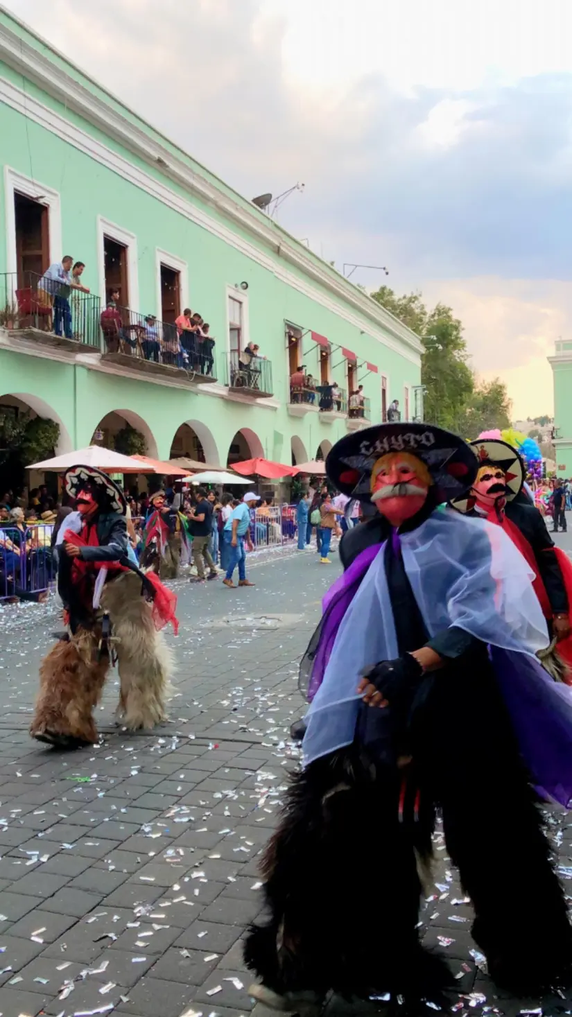 Desfile del Carnaval de Tlaxcala 2025. Foto: Facebook Carnavales Tlaxcala 2025 