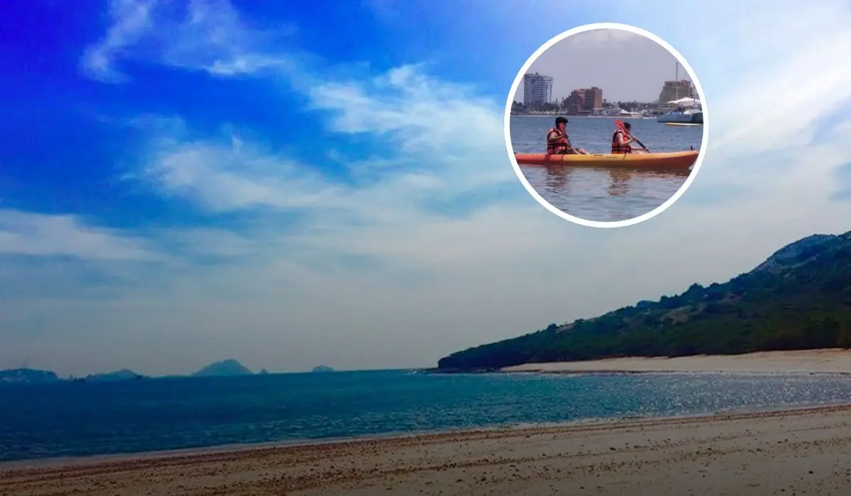 La playa de Mazatlán que tiene sus aguas cristalinas como la de Islas Mujeres