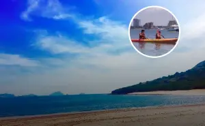 La playa de Mazatlán que tiene sus aguas cristalinas como la de Islas Mujeres