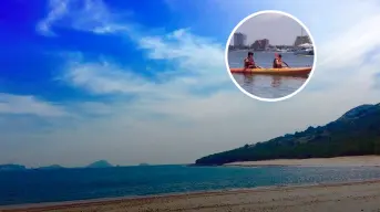 La playa de Mazatlán que tiene sus aguas cristalinas como la de Islas Mujeres