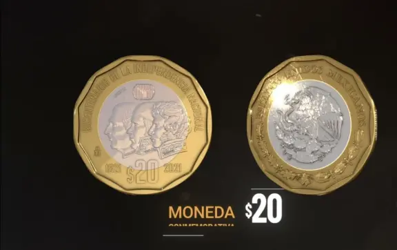 Esta moneda conmemorativa de 20 pesos se vende en 2 millones de pesos