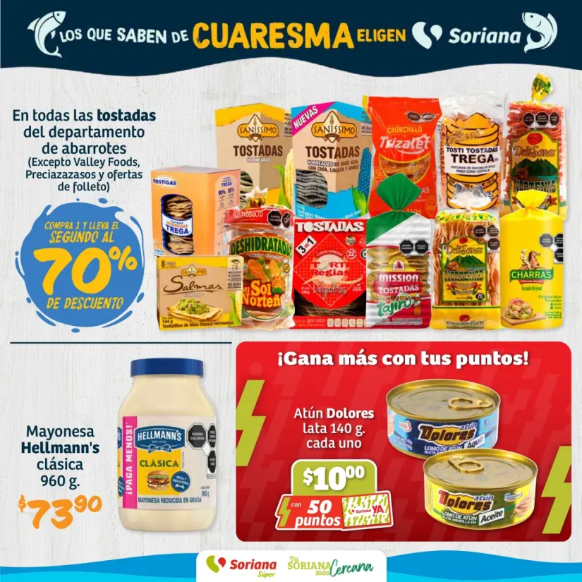 Ofertas de Soriana para la Cuaresma 2025: válidas hasta el 12 de marzo