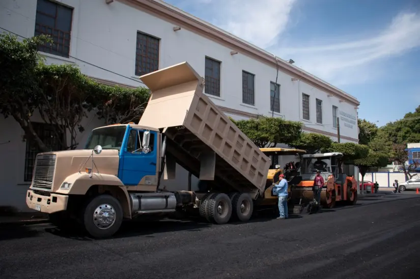 Rehabilitación vial en Culiacán