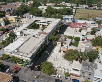 Continúan las labores de modernización vial en Culiacán