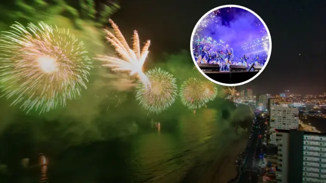 Este es el horario del Combate Naval del Carnaval de Mazatlán 2025. Foto: Carnaval de Mazatlán.