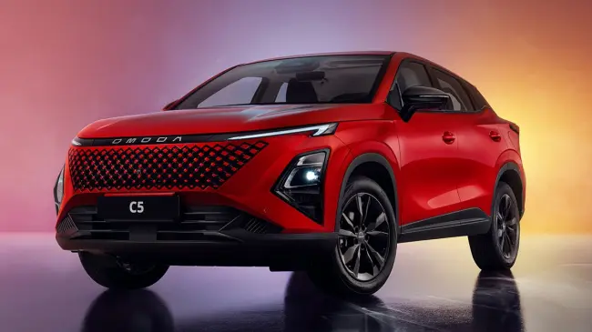 Así luce el nuevo SUV futurista lanzado por Omoda en México. Foto: Omoda
