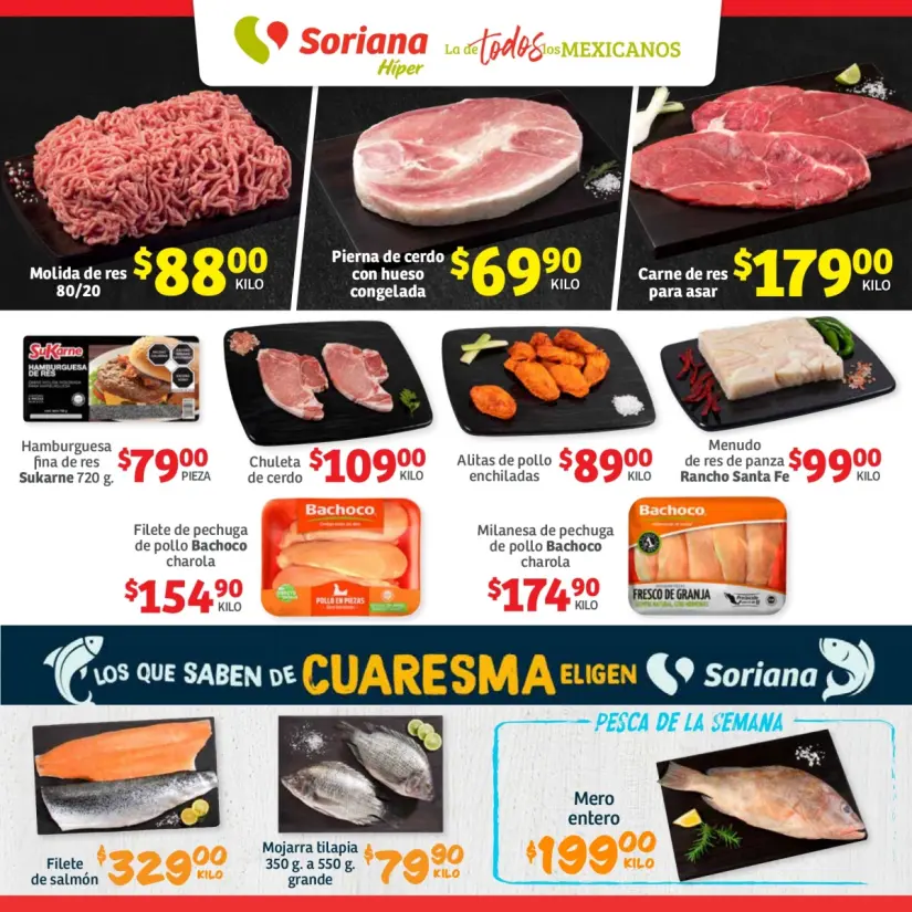 Soriana: ofertas de Fin de Semana Hiper Nacional hasta el 3 de marzo