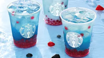 Starbucks lanza bebida exclusiva por tiempo limitado: la Berry Pearls Refreshers