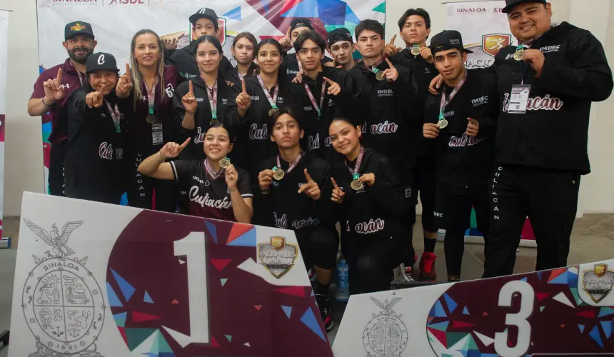 Culiacán domina el Béisbol Five y asegura su lugar en Nacionales CONADE. FOTO: ISDE