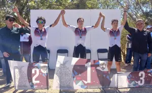 Tres oros en Ciclismo para Culiacán en la prueba Contra Reloj hacia los Nacionales CONADE 2025