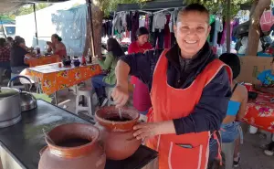 Verónica Gallo con sus Antojitos Vero tiene el sabor de Durango en Villa Juárez