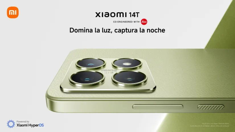 Xiaomi 14T con un diseño digno de la gama alta. Foto: Cortesía