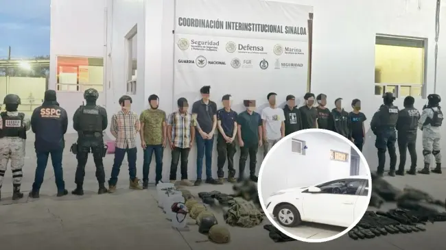 Golpe millonario al narco aseguran droga y precursores químicos por 149 millones de pesos en Sinaloa.