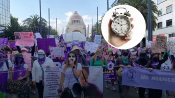 A qué hora inicia la marcha del 8 de marzo en CDMX; calles afectadas