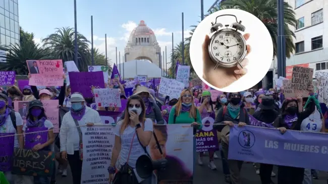 Marcha del 8 de marzo en la CDMX