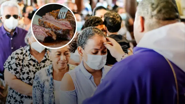 Infórmate acerca de lo que se puede o no comer en Miércoles de Ceniza. Foto: iStock.