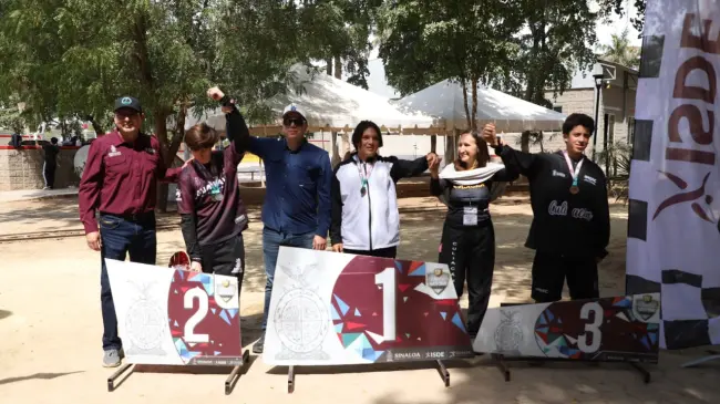 Mazatlán domina la Fase Estatal de Skateboarding con triunfos en Street y Park, avanzando a los Nacionales CONADE 2025. Foto: ISDE