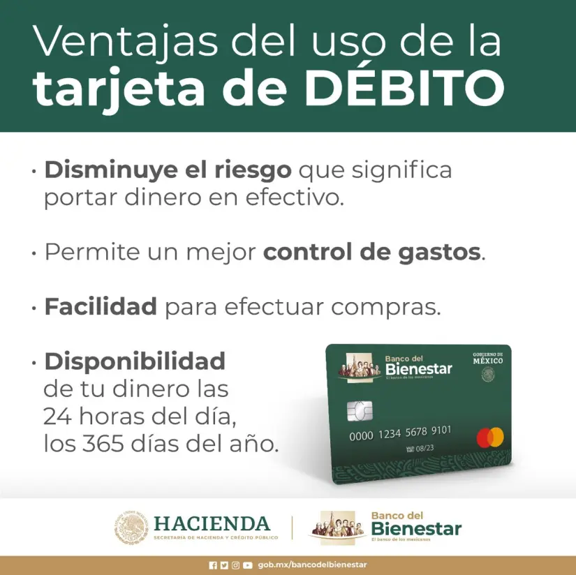 Activa y disfruta tu Tarjeta Bienestar. Foto: Banco del Bienestar. 