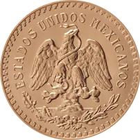 Anverso del Centenario de 50 pesos de oro. Foto: banxico.org.mx