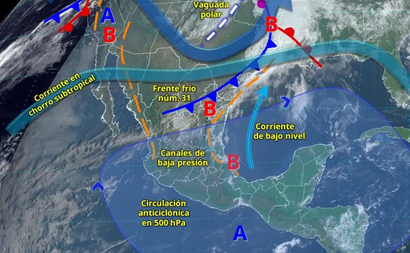 Nuevo frente frío 31 llegará a México: ¿qué estados afectará?