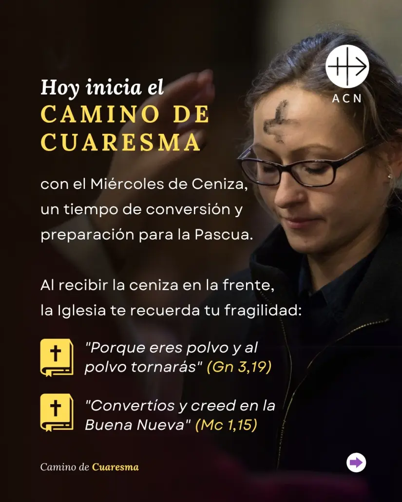 Inicio de la Cuaresma