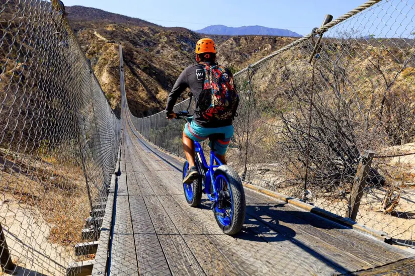 Conoce el puente de madera más largo de México ubicado en Baja California Sur. Foto: Facebook Wild Canyon.