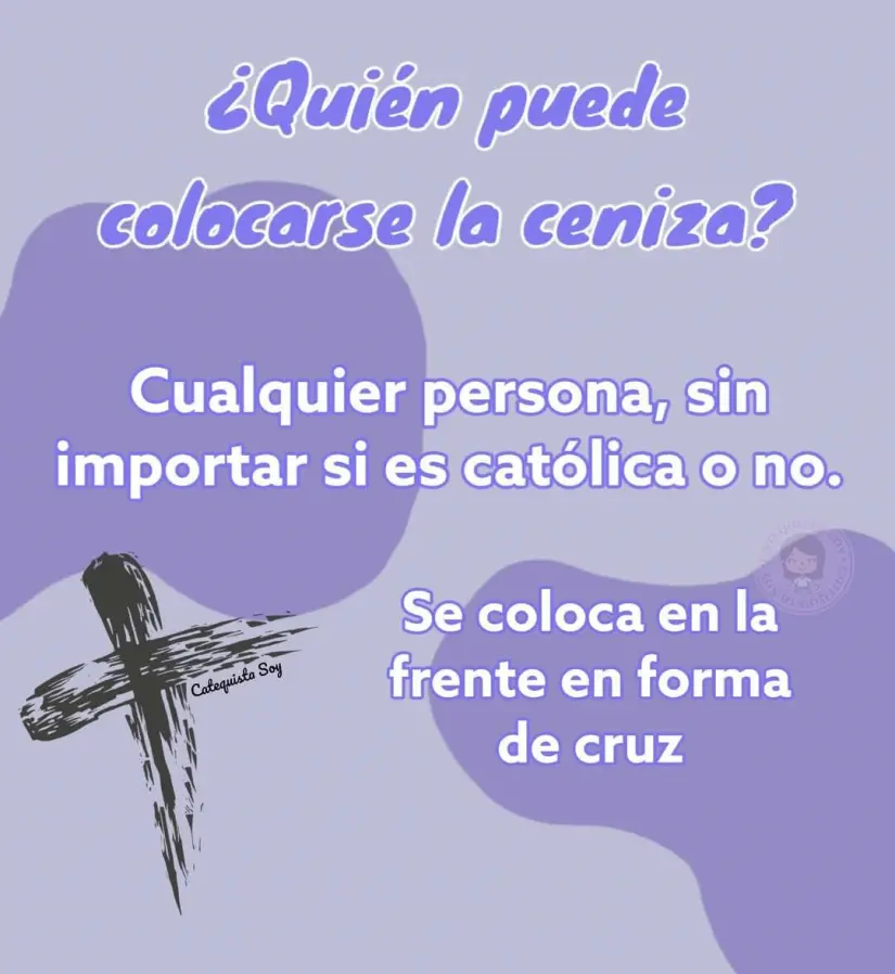 Quién puede colocarse la Ceniza