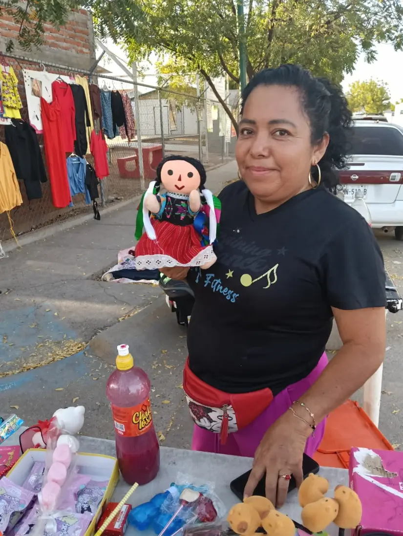 Nancy Martínez Imbilimbo llegó desde Oaxaca para hacer su vida en Culiacán.