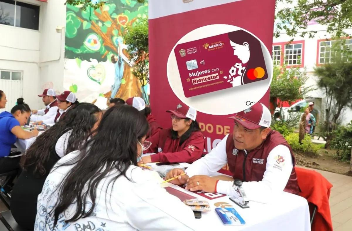 Mujeres con Bienestar en el Estado de México realiza pagos cada dos meses. Foto: Cortesía