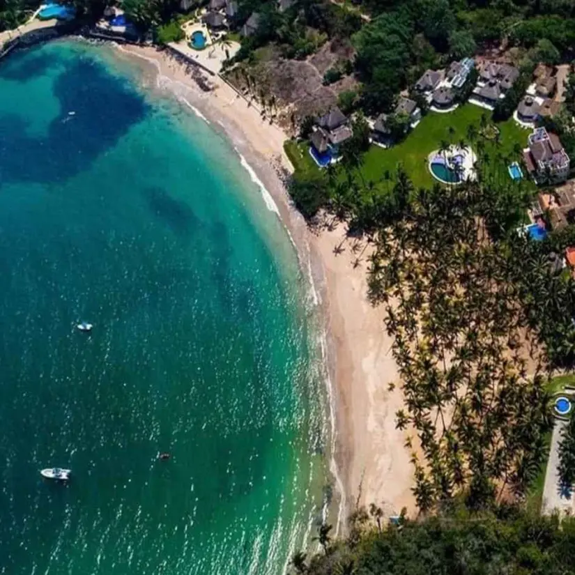 No te pierdas la oportunidad de conocer la Playa Chacalilla en Nayarit. Foto: México Playas. 