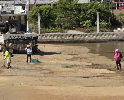 Acapulco refuerza la limpieza de sus playas con el apoyo de prestadores turísticos