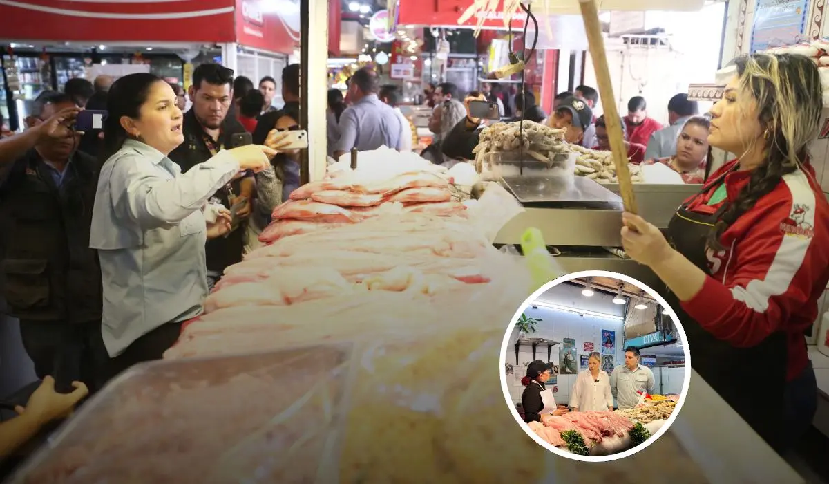 COEPRISS y el gobierno de Mazatlán, se unen esta cuaresma 2025, para un operativo en el mercado de mariscos