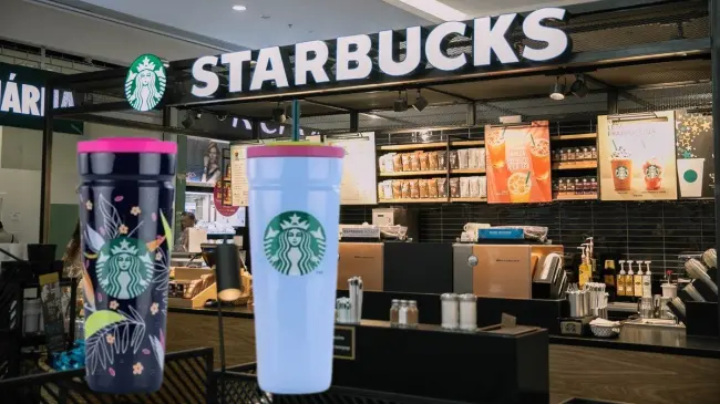 No te quedes sin los nuevos vasos de colección que Starbucks lanzará en México. Edición de foto: TBN
