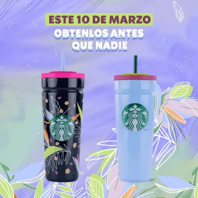 Starbucks lanza vasos exclusivos en México este 10 de marzo: precio y cómo conseguirlos