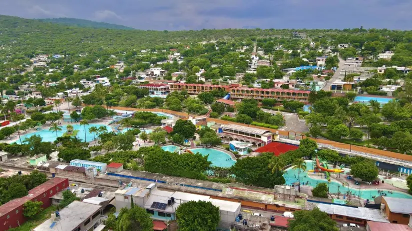 Balneario Termas de Atotonilco en Morelos. Foto: Las Termas Atotonilco Morelos. 