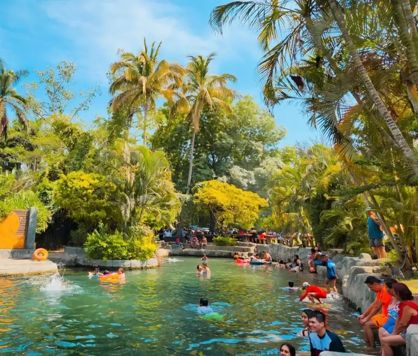 Balneario Santa Isabel en Morelos. Foto: Balneario Santa Isabel. 