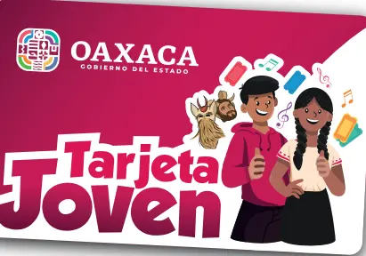 Tarjeta Joven 2025. Foto: tarjetajoven.oaxaca.gob.mx