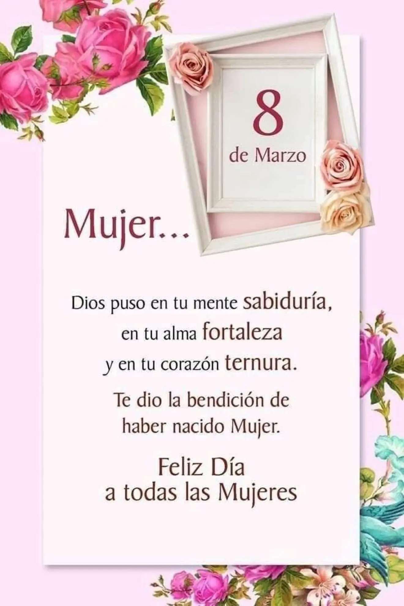 Día Internacional de la Mujer. Foto Pinterest