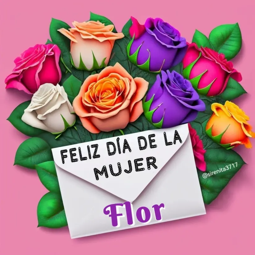 Feliz Día de la Mujer. Foto: ,La Sirenita