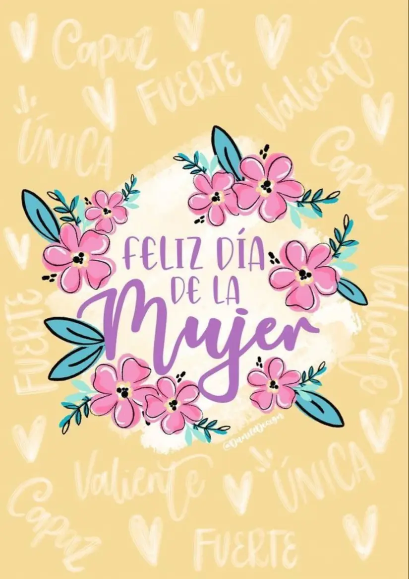 8 de marzo, Día de la Mujer. Foto: Pinterest