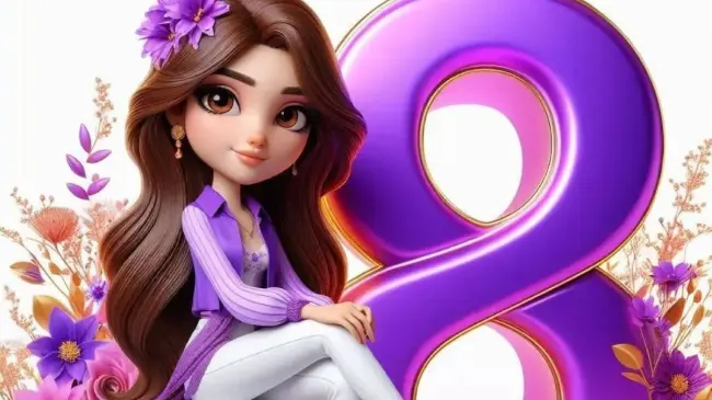 Imágenes con nombre para dedicar en el Día de la Mujer. Foto: Ediciones María
