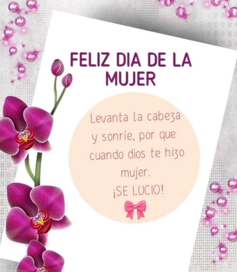 Frases bellas para compartir en el Día de la Mujer. Foto: Pinterest