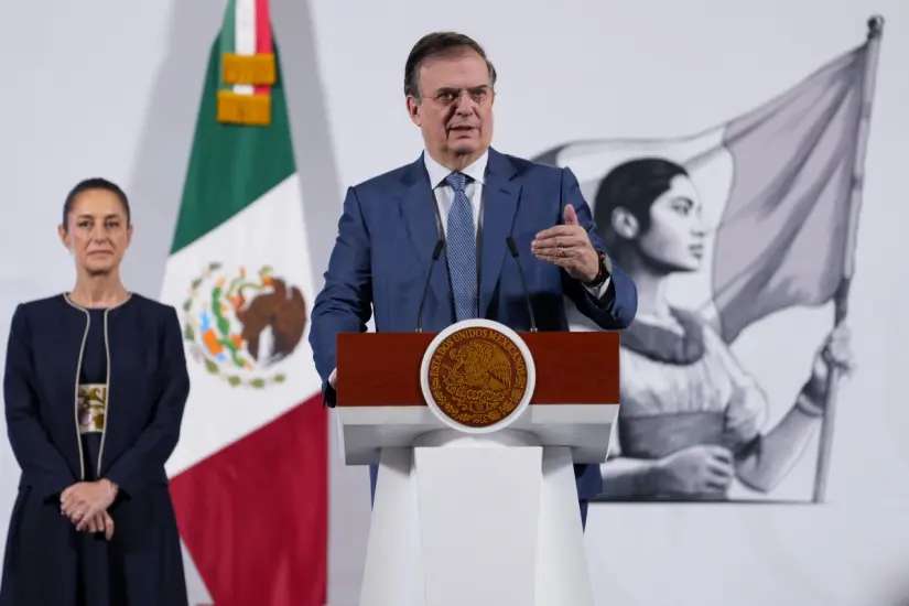 México pide a EE.UU. cero aranceles al acero y aluminio: Marcelo Ebrard Ebrard insistió en que México espera cero aranceles en acero y aluminio por parte de EE.UU. Foto: Cortesía
