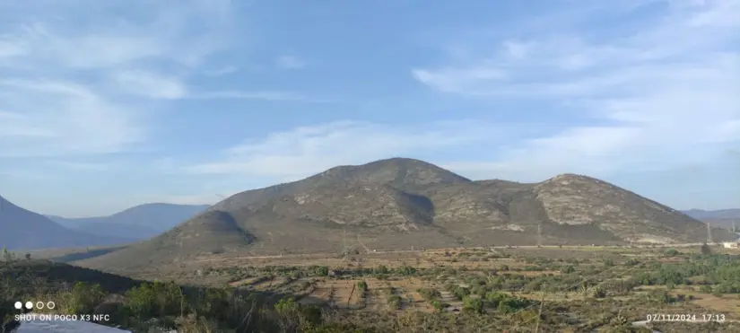 Paisaje tomado desde la cima de una tirolesa Foto: Alan Cervantes.