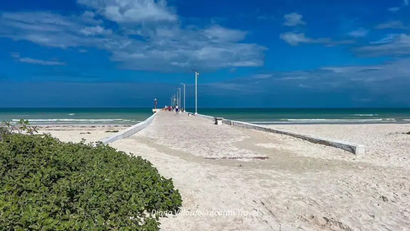 Playa el Cuyo en Yucatán