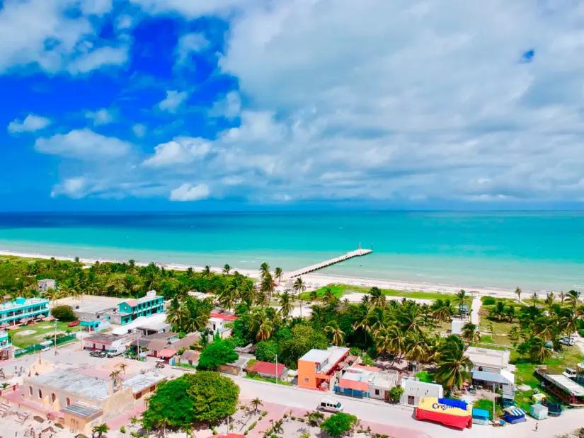 Conoce esta hermosa playa que se encuentra en Yucatán. Foto: Yucatán Travel. 