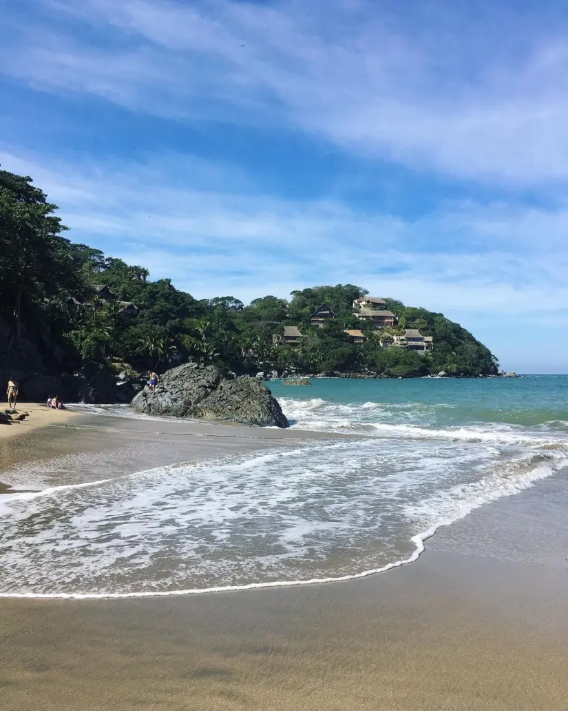 Playa de Los Muertos en Sayulita.